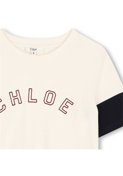 T-shirt con logo CHLOE' KIDS | C21306148